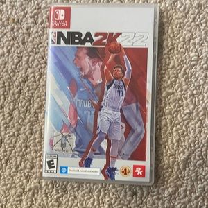 Nintendo Switch NBA 2K22 Basketball game